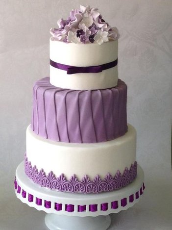 Purple  Wedding  Cakes  THE KNOT A wedding  cake  company